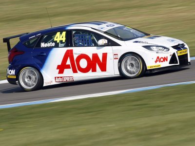 Andy Neate. BTCC Donington Park 2011