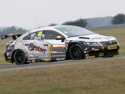 Árón Smith. BTCC Snetterton 2014