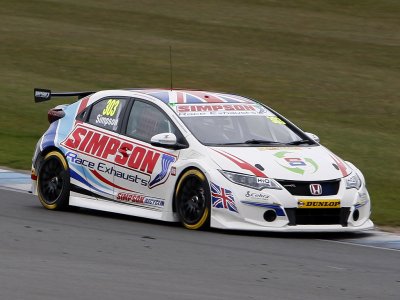 Matt Simpson. BTCC 2017