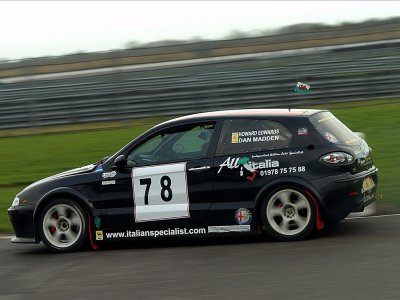 Howard Edwards & Dan Madden. British Rally.