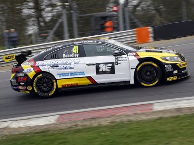 Carl Boardley. BTCC Media day 2019
