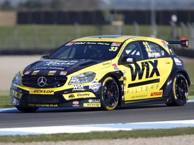 Adam Morgan. Donington Park BTCC 2015