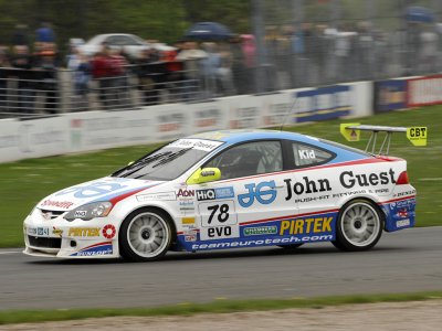 Andrew Jordan. 2008 Donington Park 