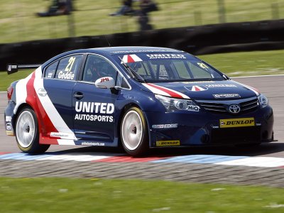 #21 Glen Geddie (GBR). United Autosports. 2014 Thruxton 