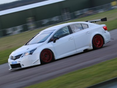James Cole, pre-season testing, Thruxton 2014